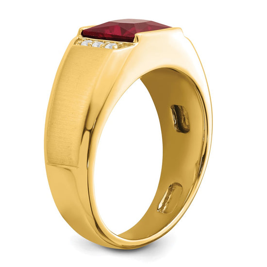 Men's Gemstone and Diamond Rings