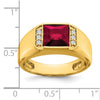 Men's Gemstone and Diamond Rings
