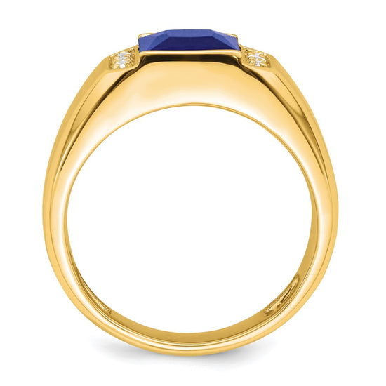 Men's Gemstone and Diamond Rings