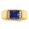 Men's Gemstone and Diamond Rings