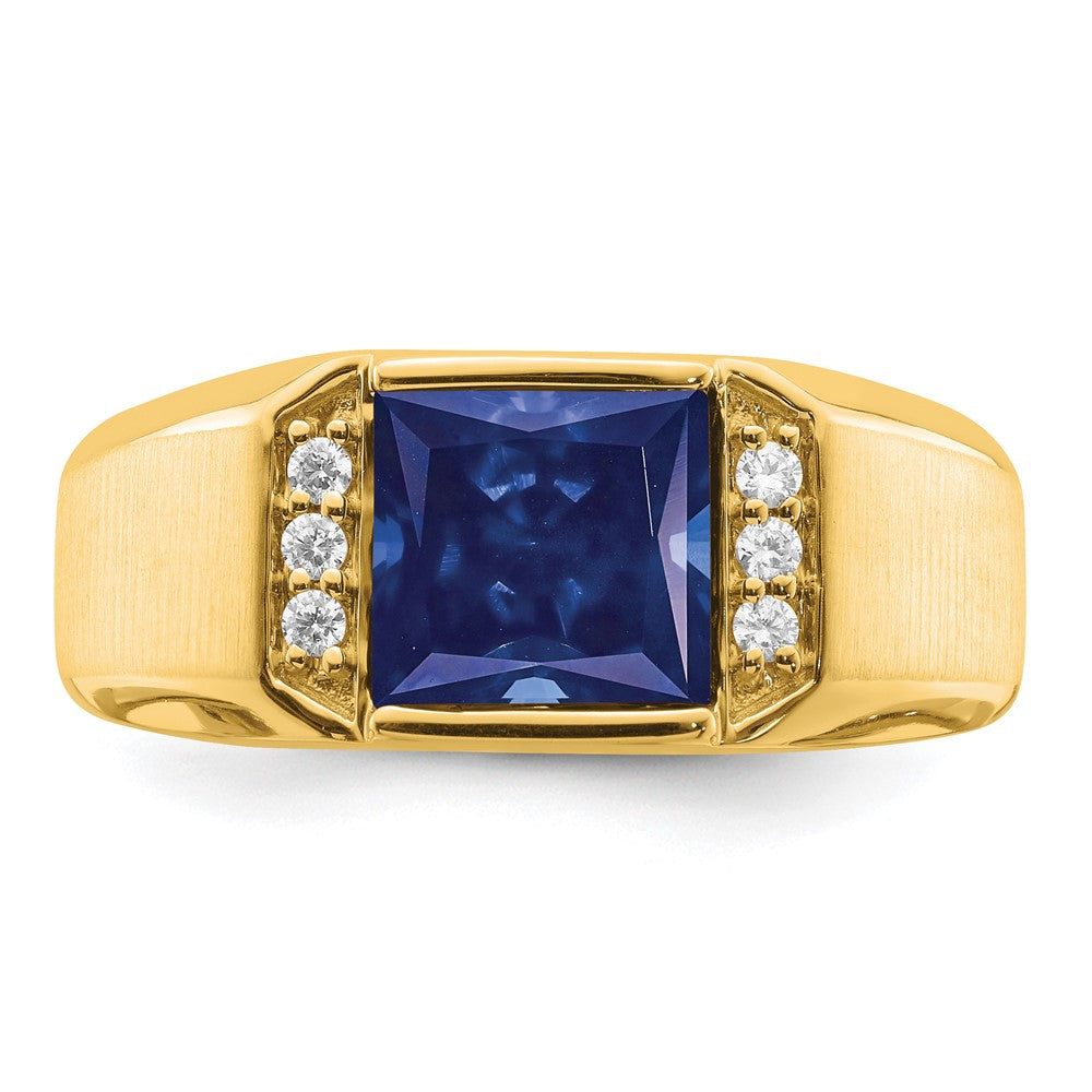 Men's Gemstone and Diamond Rings