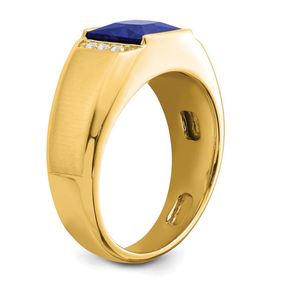Men's Gemstone and Diamond Rings