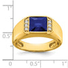 Men's Gemstone and Diamond Rings