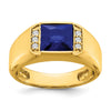 Men's Gemstone and Diamond Rings