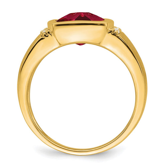 Men's Gemstone and Diamond Rings