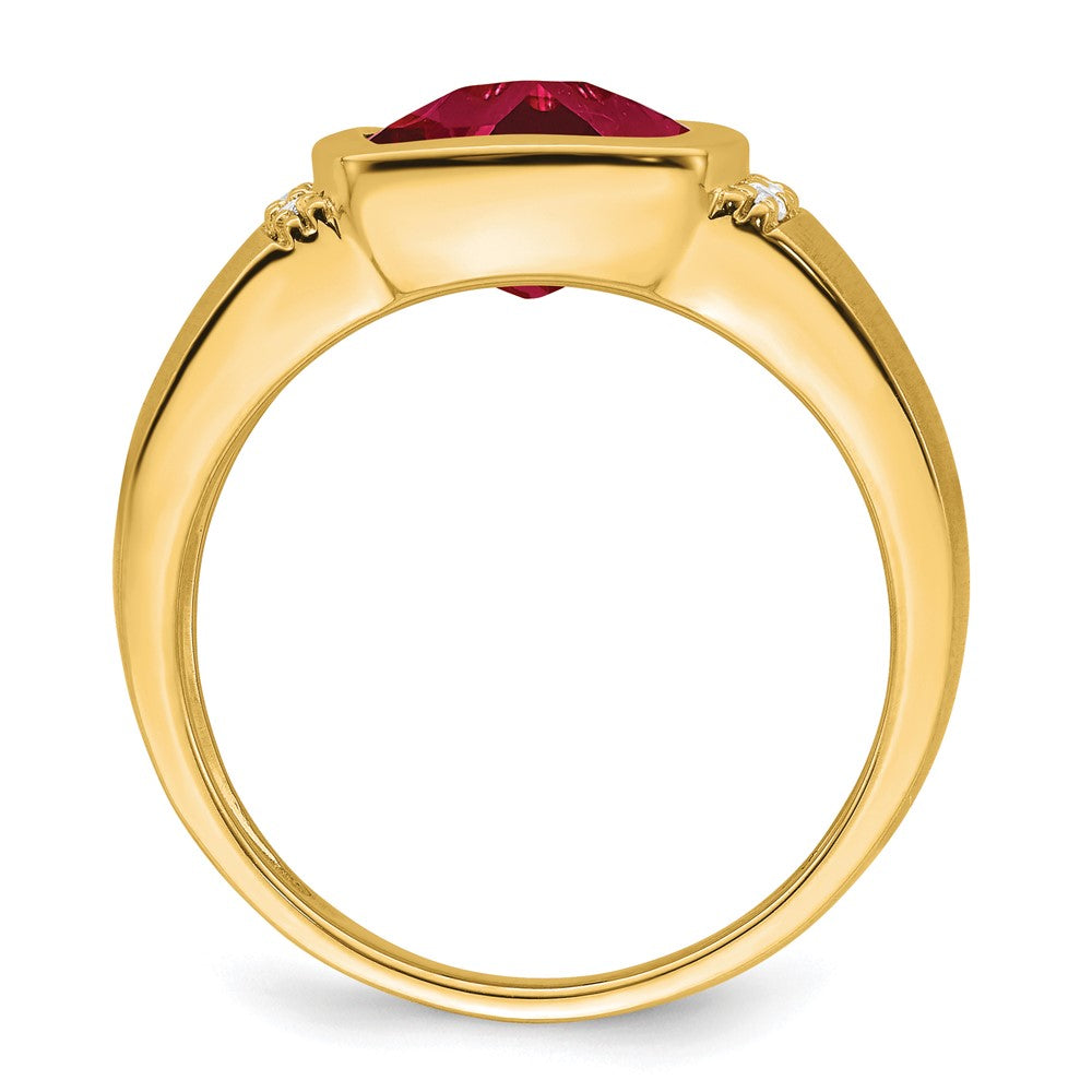 Men's Gemstone and Diamond Rings