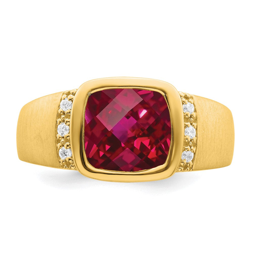 Men's Gemstone and Diamond Rings