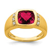 Men's Gemstone and Diamond Rings