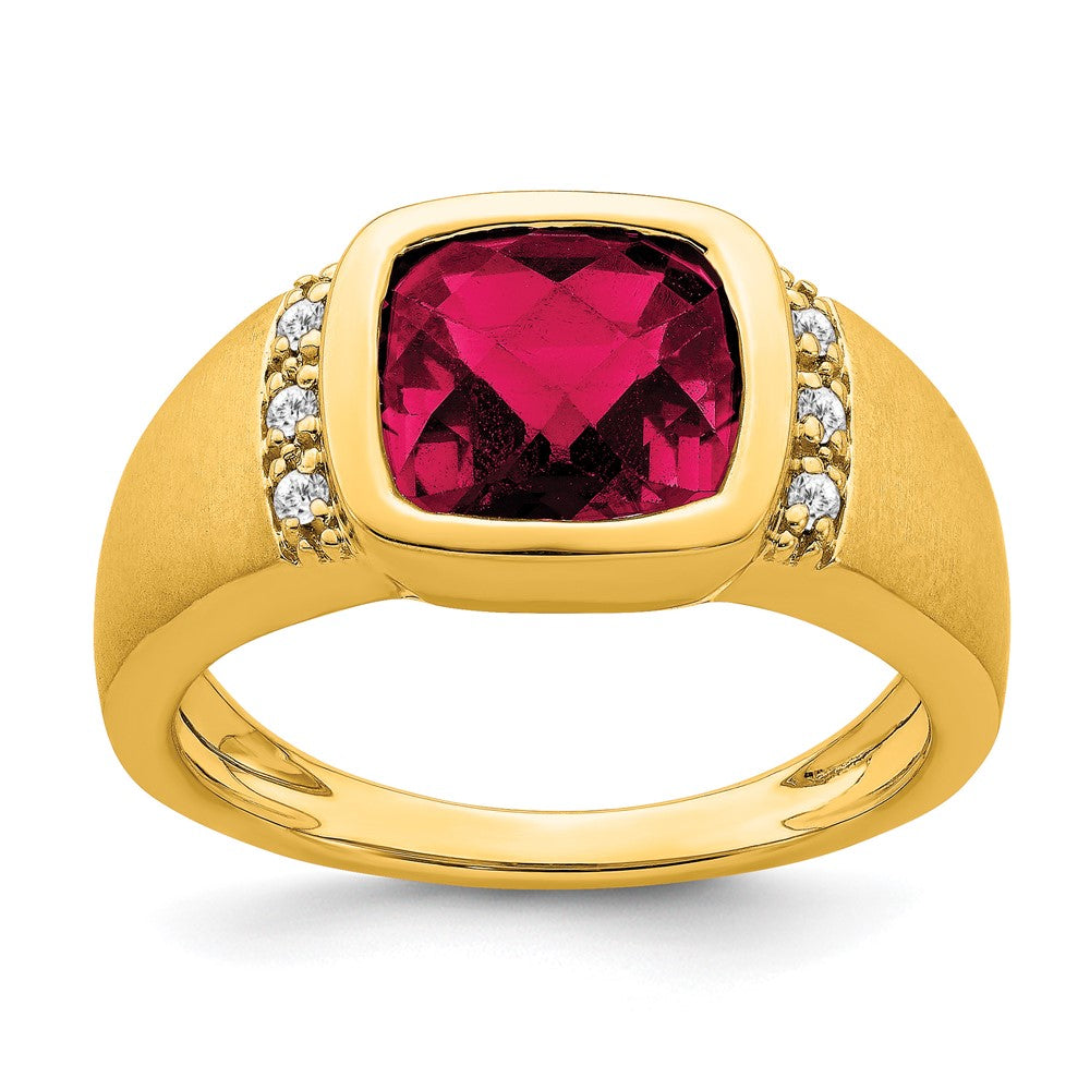 Men's Gemstone and Diamond Rings