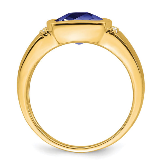 Men's Gemstone and Diamond Rings