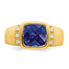 Men's Gemstone and Diamond Rings