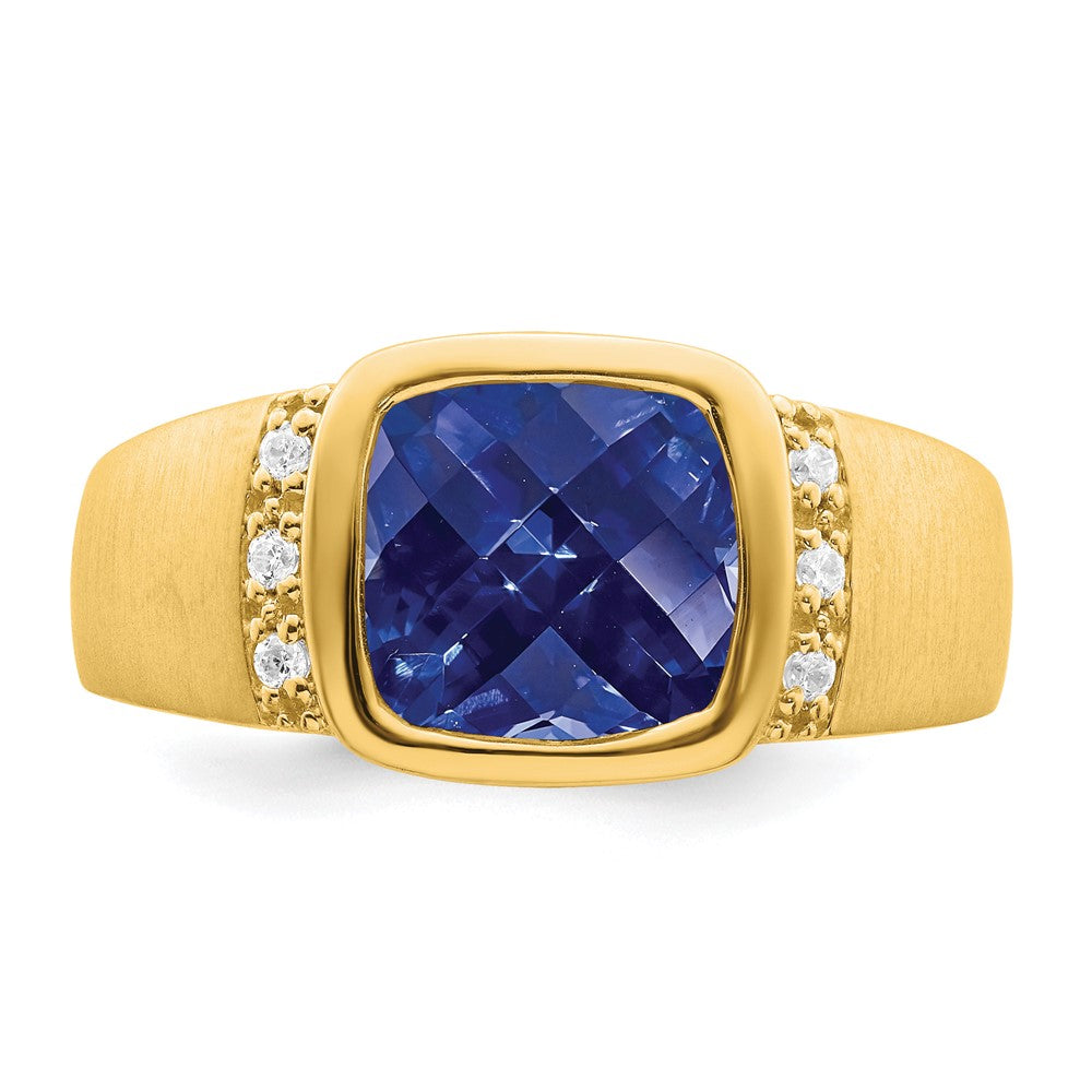 Men's Gemstone and Diamond Rings