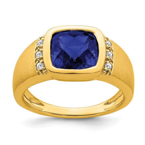 Men's Gemstone and Diamond Rings