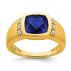 Men's Gemstone and Diamond Rings
