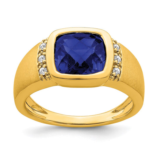 Men's Gemstone and Diamond Rings