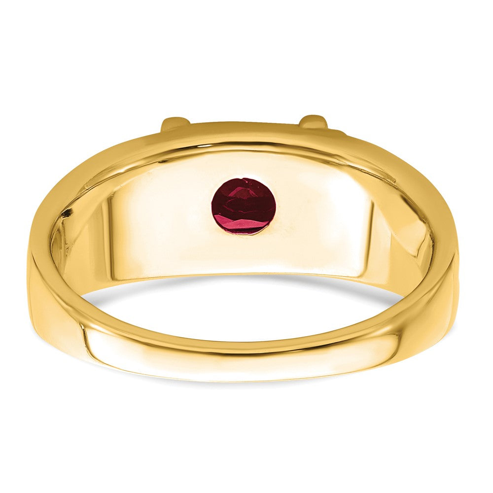 Men's Gemstone and Diamond Rings