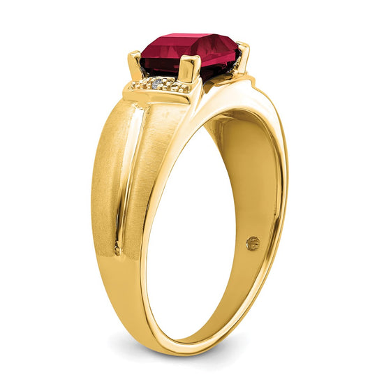 Men's Gemstone and Diamond Rings
