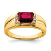 Men's Gemstone and Diamond Rings