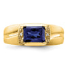 Men's Gemstone and Diamond Rings