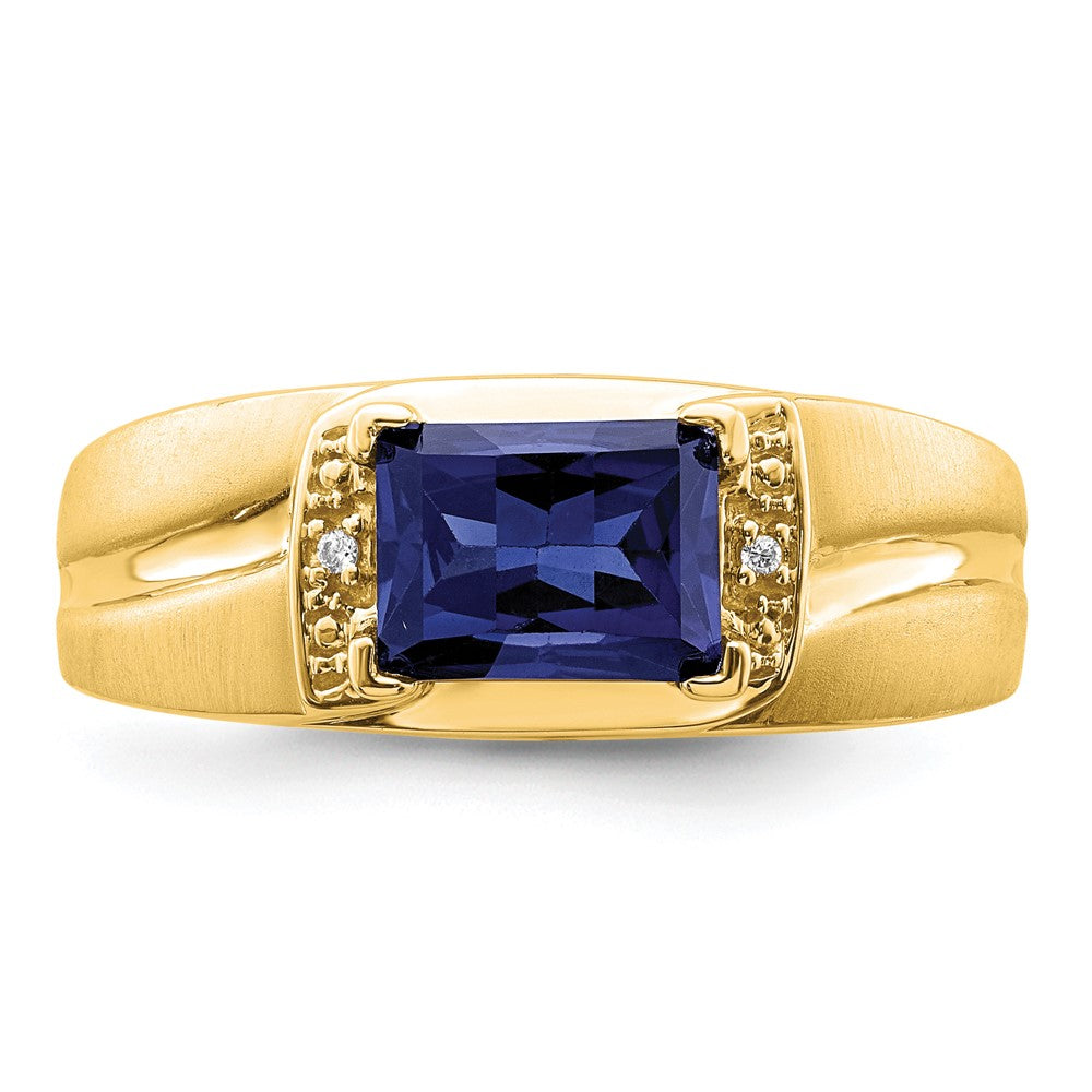 Men's Gemstone and Diamond Rings