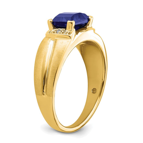 Men's Gemstone and Diamond Rings