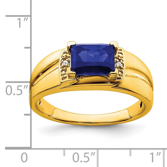 Men's Gemstone and Diamond Rings