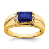 Men's Gemstone and Diamond Rings