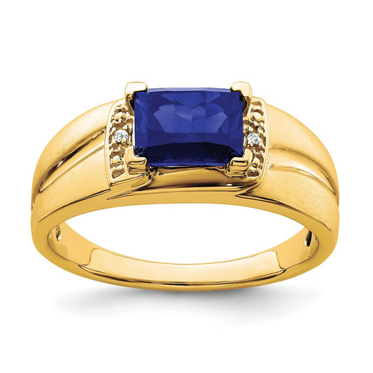 Men's Gemstone and Diamond Rings