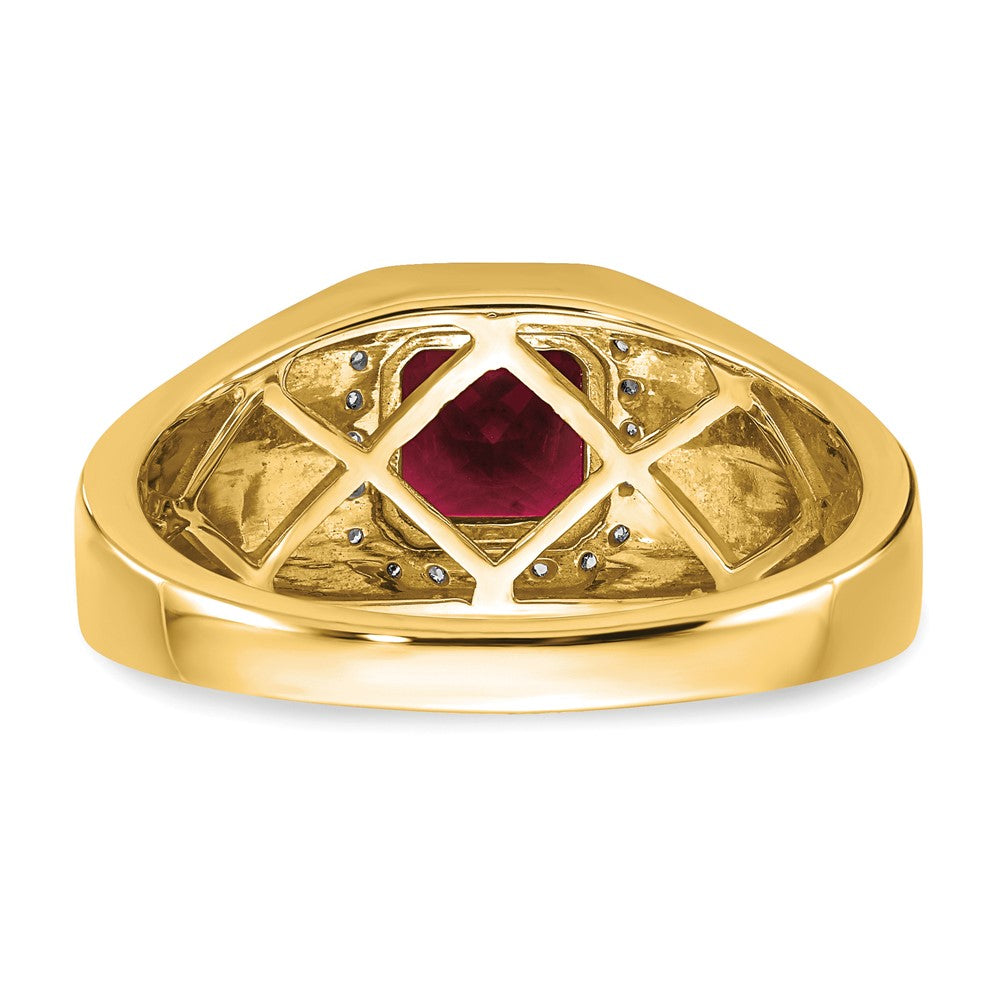 Men's Gemstone and Diamond Rings