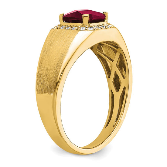 Men's Gemstone and Diamond Rings