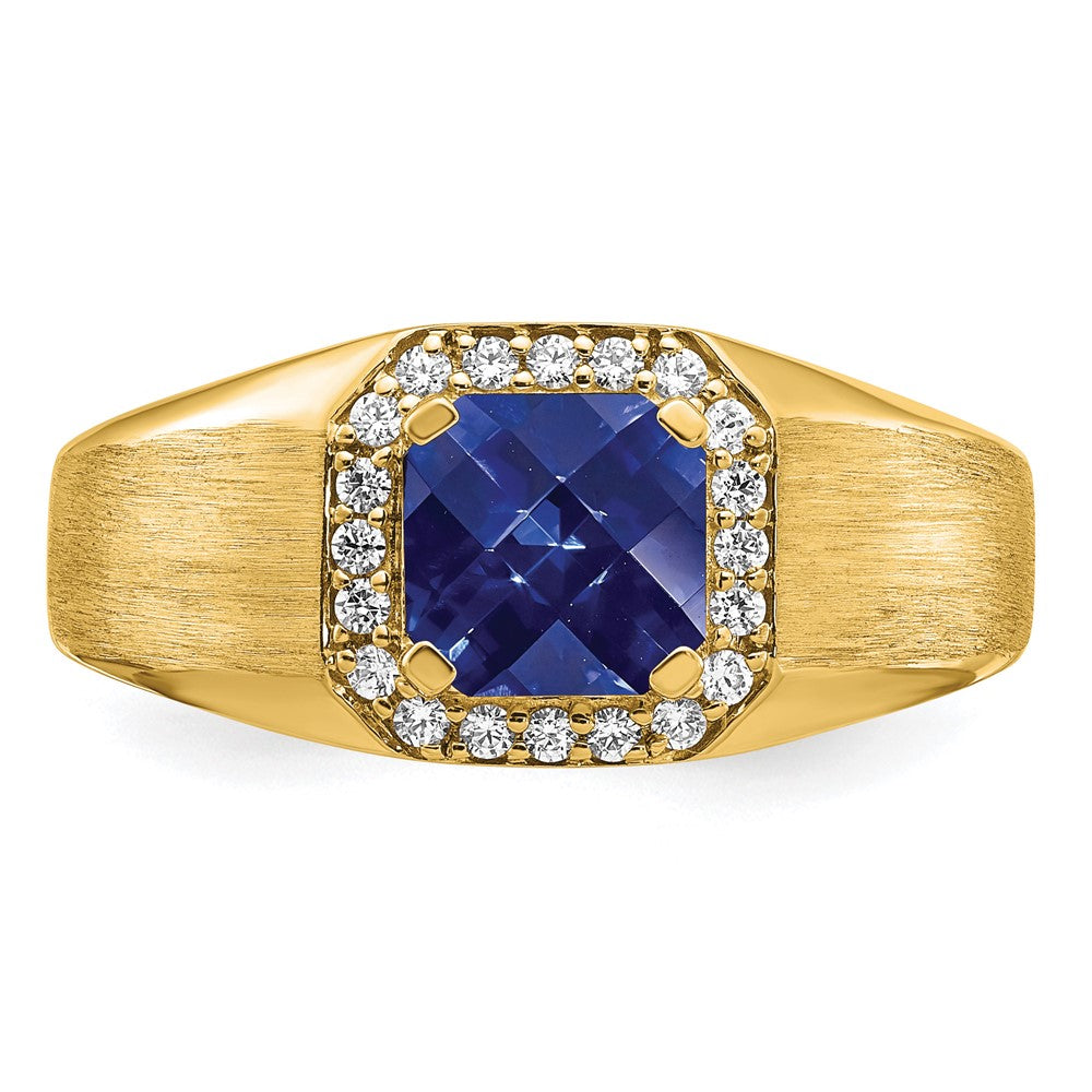 Men's Gemstone and Diamond Rings