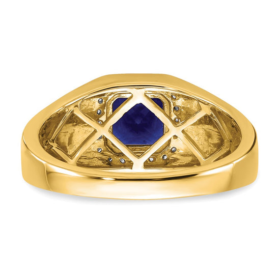 Men's Gemstone and Diamond Rings