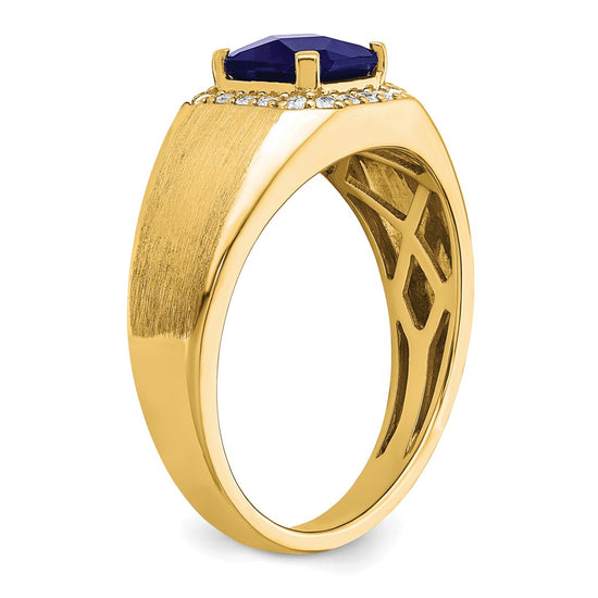 Men's Gemstone and Diamond Rings