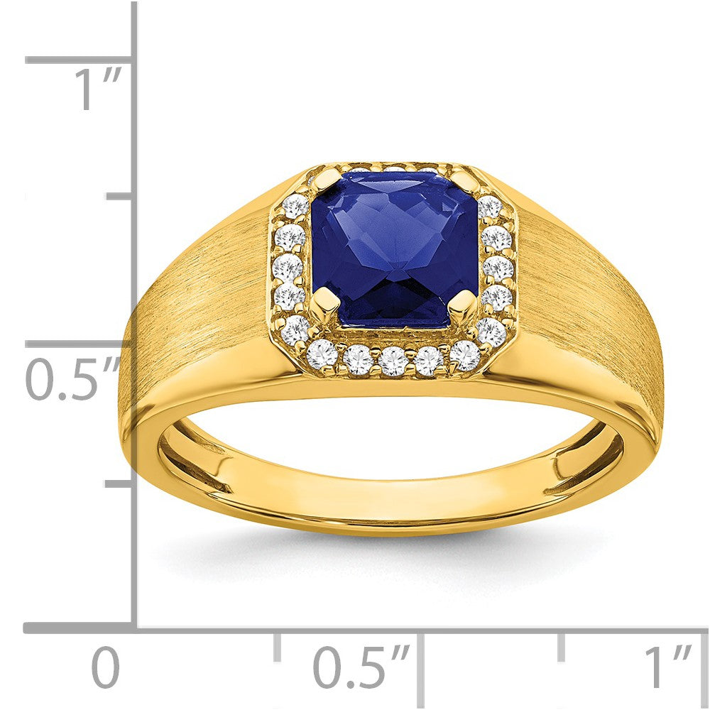 Men's Gemstone and Diamond Rings