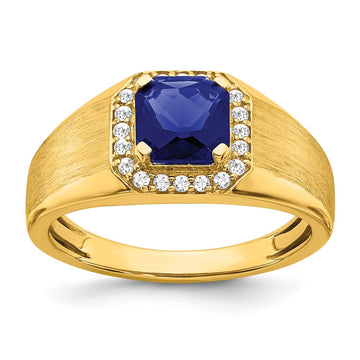 Men's Gemstone and Diamond Rings