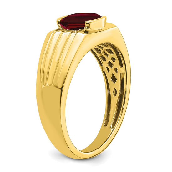 Men's Gemstone and Diamond Rings