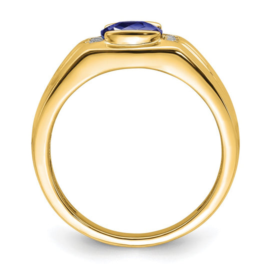 Men's Gemstone and Diamond Rings