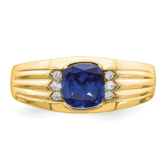 Men's Gemstone and Diamond Rings