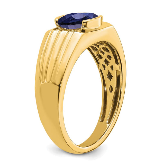 Men's Gemstone and Diamond Rings