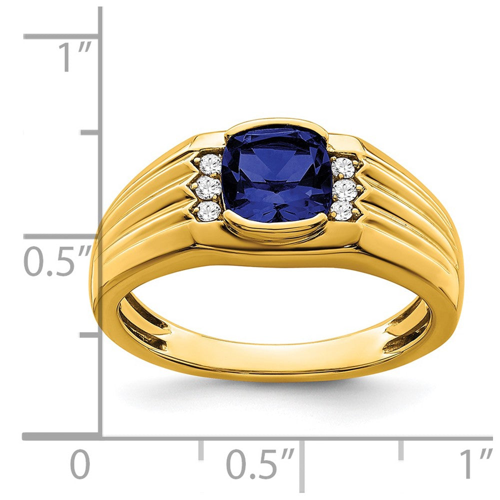Men's Gemstone and Diamond Rings