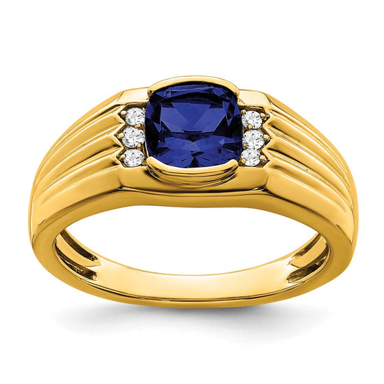 Men's Gemstone and Diamond Rings