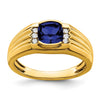 Men's Gemstone and Diamond Rings