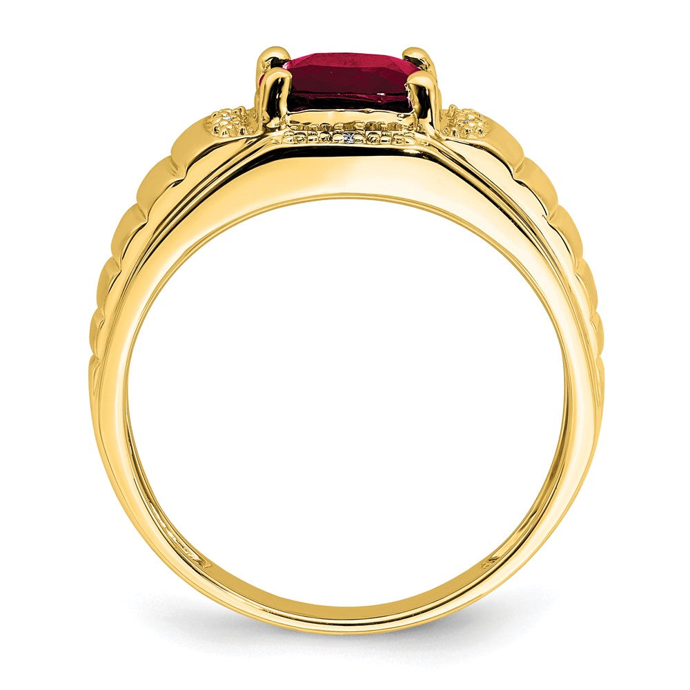 Men's Gemstone and Diamond Rings