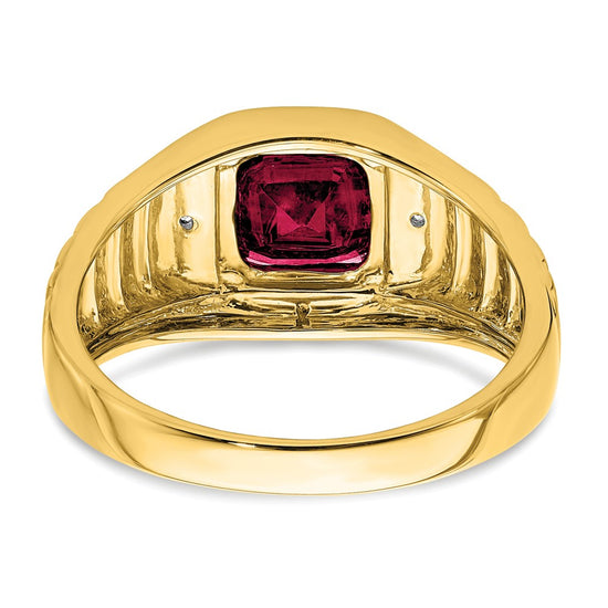 Men's Gemstone and Diamond Rings
