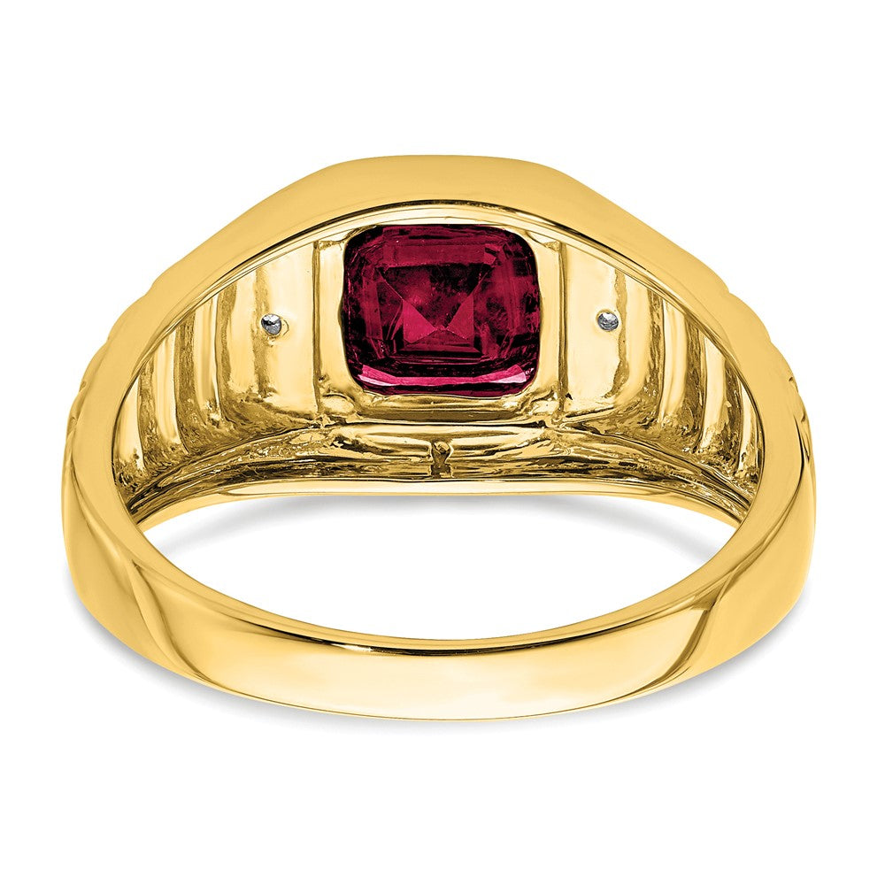 Men's Gemstone and Diamond Rings