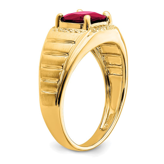 Men's Gemstone and Diamond Rings