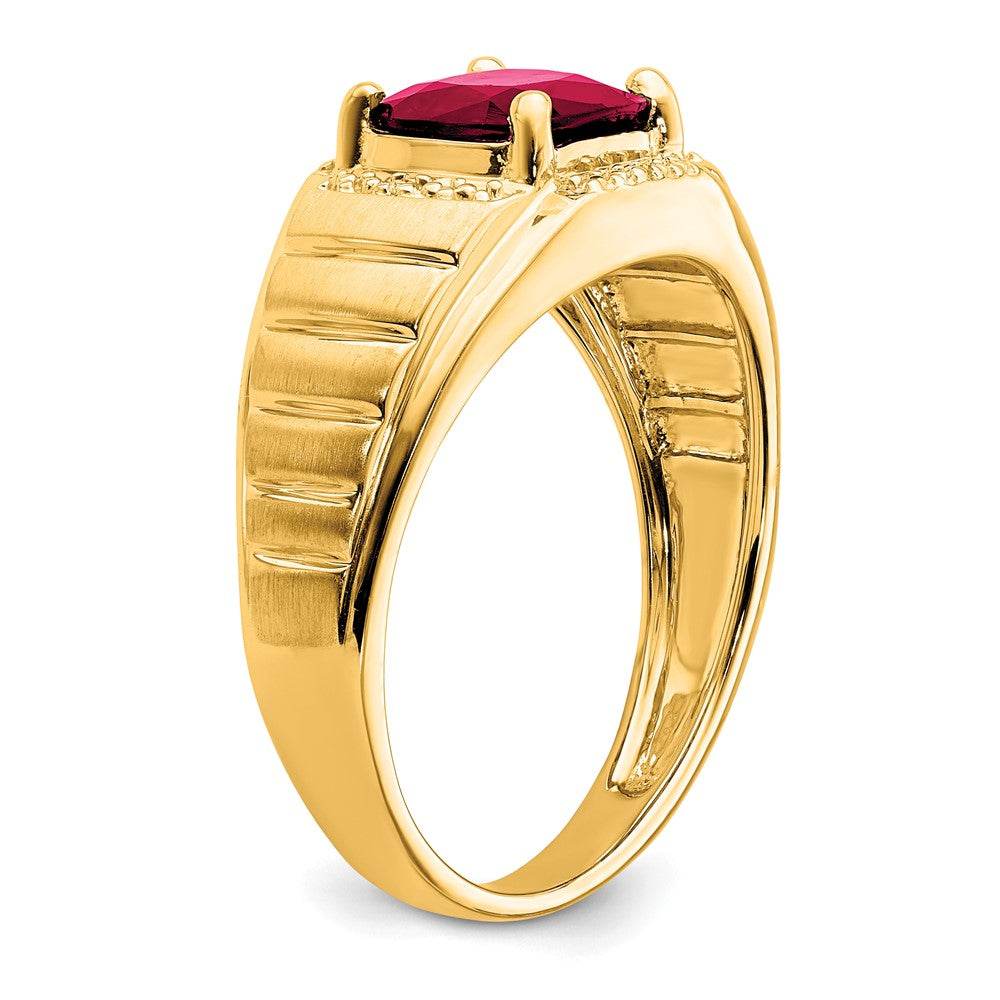 Men's Gemstone and Diamond Rings