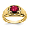 Men's Gemstone and Diamond Rings