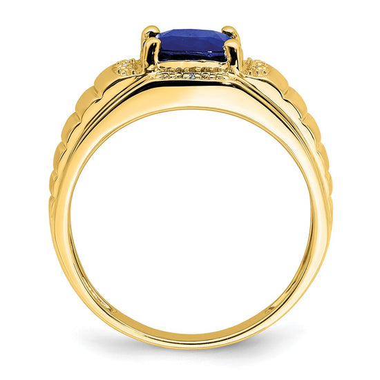 Men's Gemstone and Diamond Rings