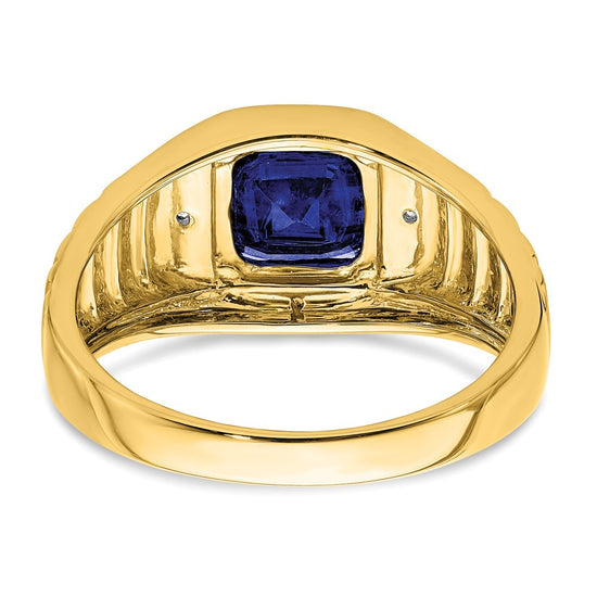 Men's Gemstone and Diamond Rings